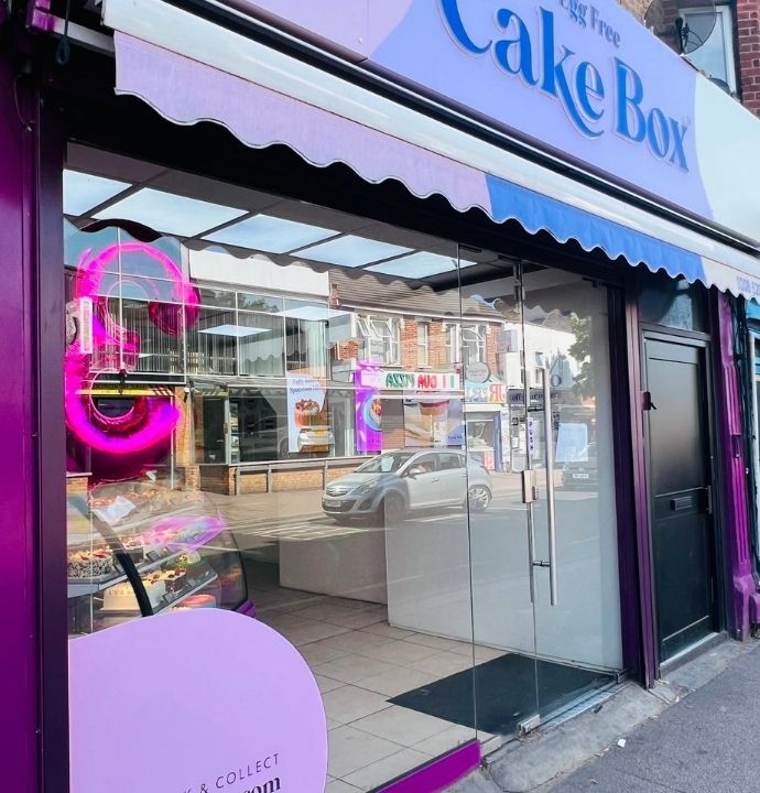 Cake Box Walthamstow storefront