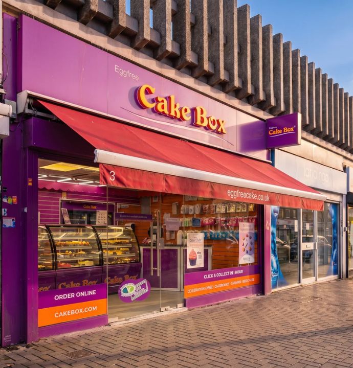 Cake Box Upminster storefront