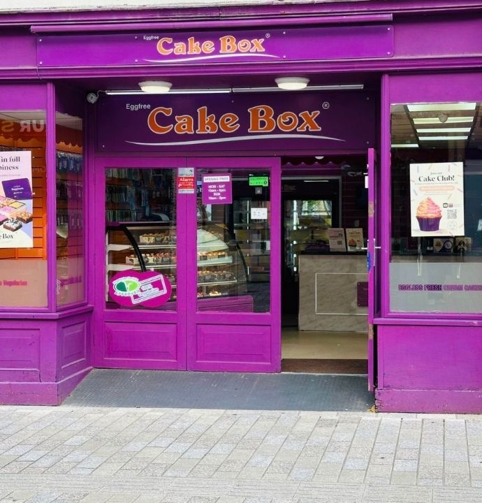 Cake Box Huddersfield storefront