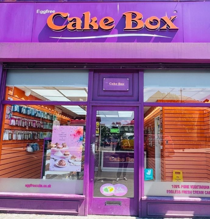 Cake Box Dalston storefront