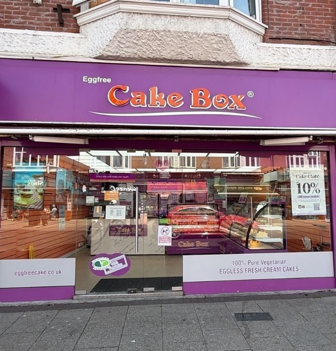 Cake Box Bournemouth storefront