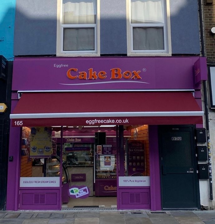 Cake Box Penge storefront