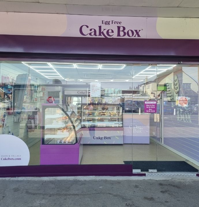 Cake Box Rainham storefront