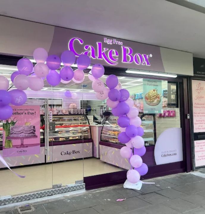 Cake Box Cheltenham storefront