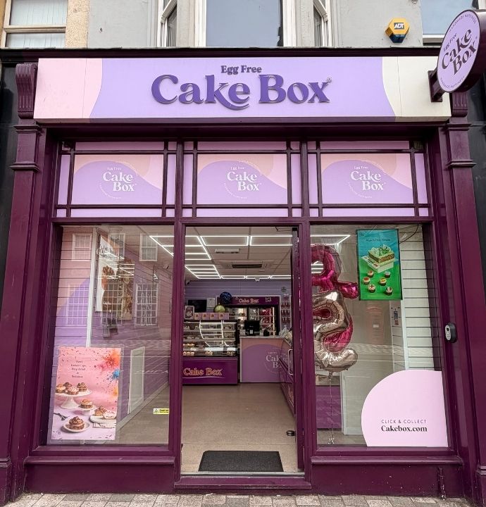 Cake Box Blackpool storefront