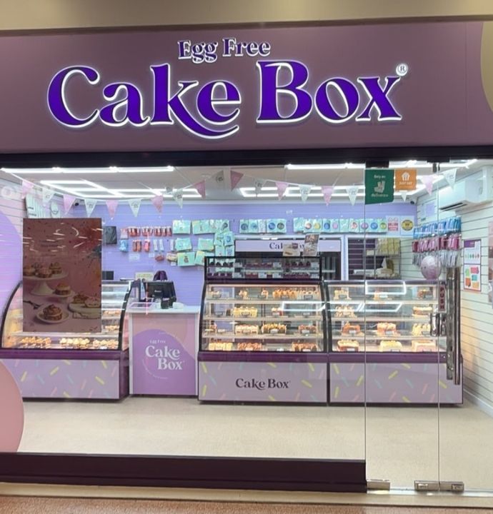 Cake Box Exeter storefront