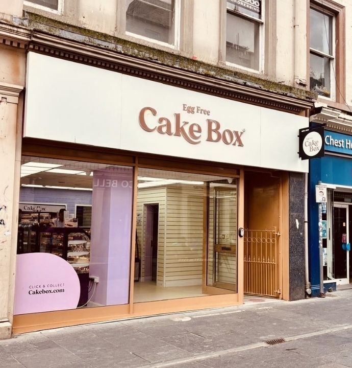 Cake Box Dundee storefront