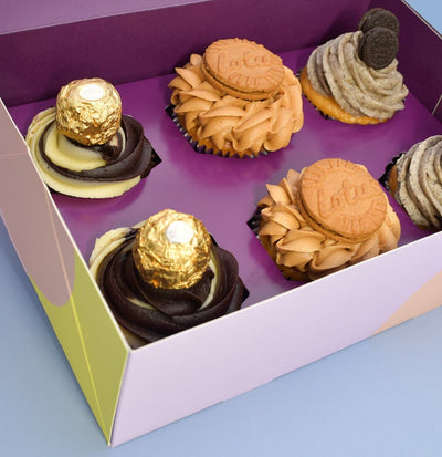 Chocolate & Caramel Delight Cupcakes