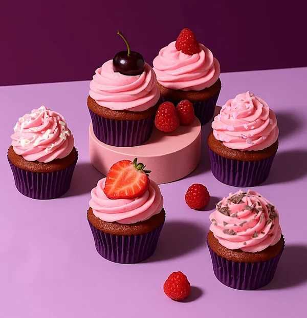 Assorted cupcakes