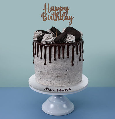 Oreo Cookie Chocolate Drip Tall Cake