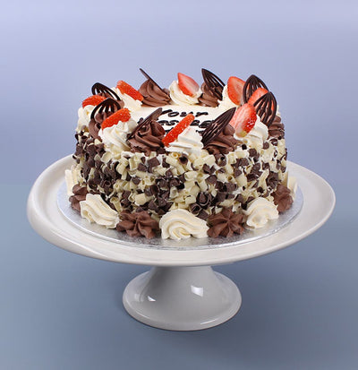 Strawberry & Chocolate Curls