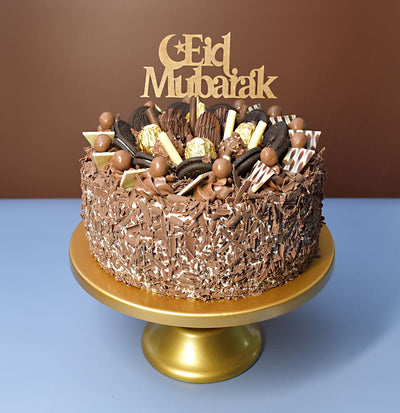Eid Chocolate Crunch Bliss Cake