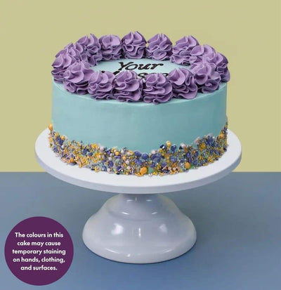 Galaxy Sprinkles Cake