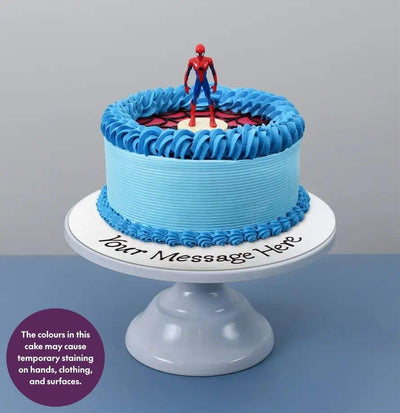 Marvel Spiderman Themed Cake