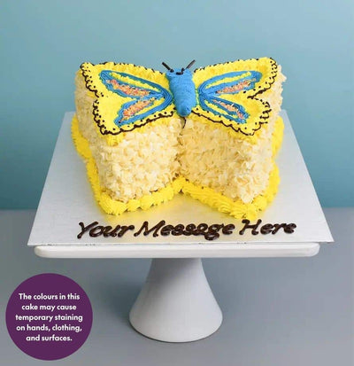 Sunny Sky Butterfly Cake