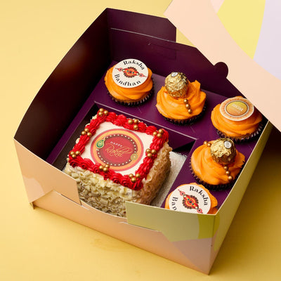 Happy Rakhi Photo Bento Cakes