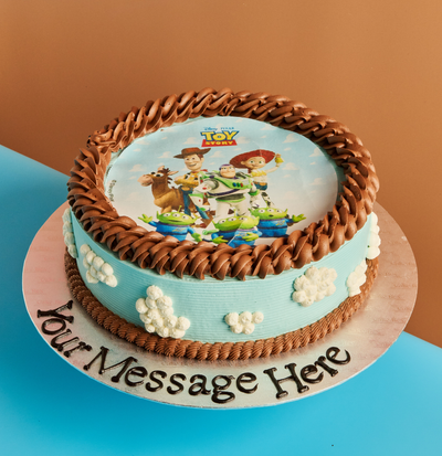 Toy Story Round Cake